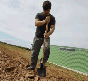 Pierre-Marie, maraicher, Saint-Germain-de-la-Grange