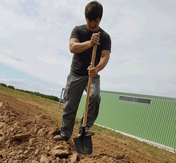 Pierre-Marie, maraicher, Saint-Germain-de-la-Grange