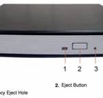 External DVD writer Model SE-S084 (2010) port USB